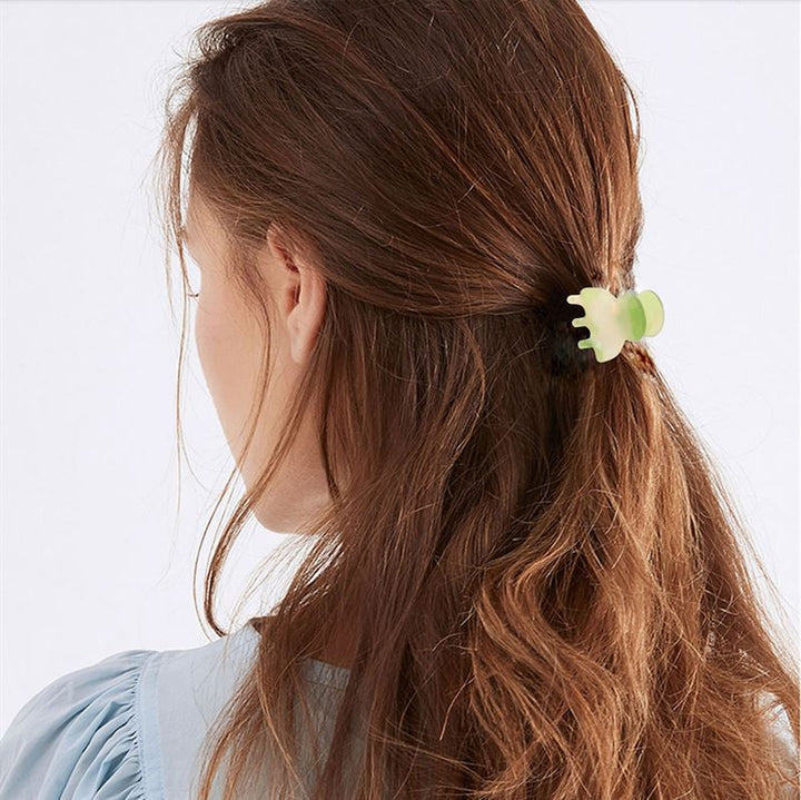 SOHO Hara Mini Hair Claw - Pearl - Hair Accessories