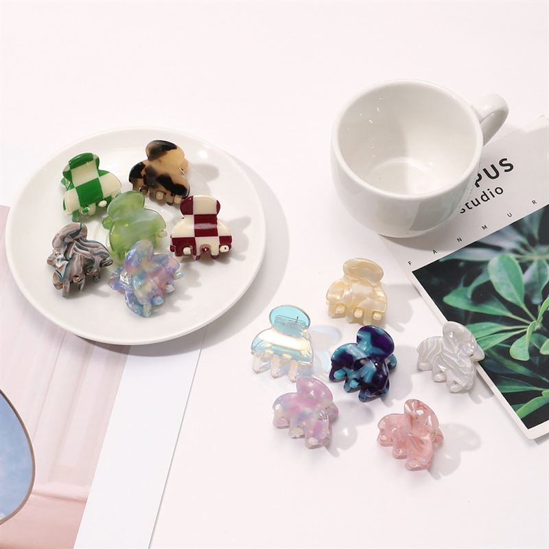 SOHO Hara Mini Hair Claw - Porcelain - Hair Accessories