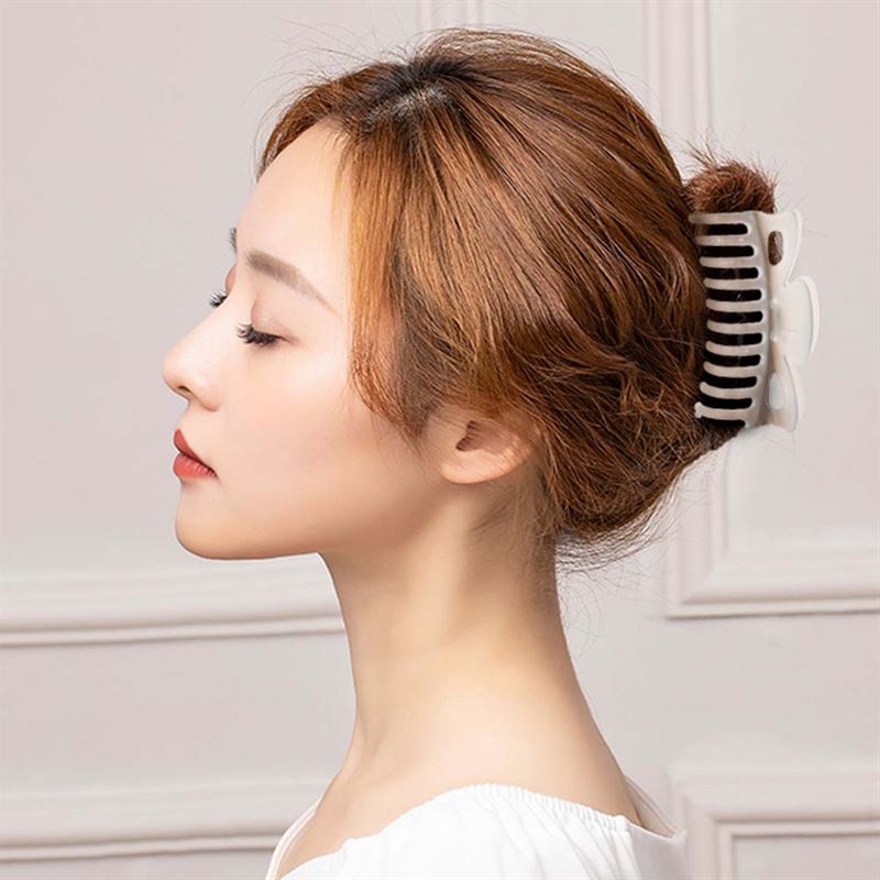 SOHO Jelly Hair Claw - Pink Peach - Hair Accessories