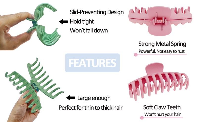 SOHO Kana Hair Claw - Sand - Hair Accessories