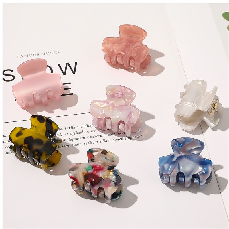 SOHO Loa Mini Hair Claw - Blue Sapphire - Hair Accessories