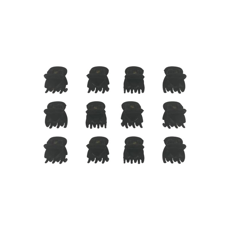 SOHO Lucca Mini Hair Claws - Black - Hair Accessories