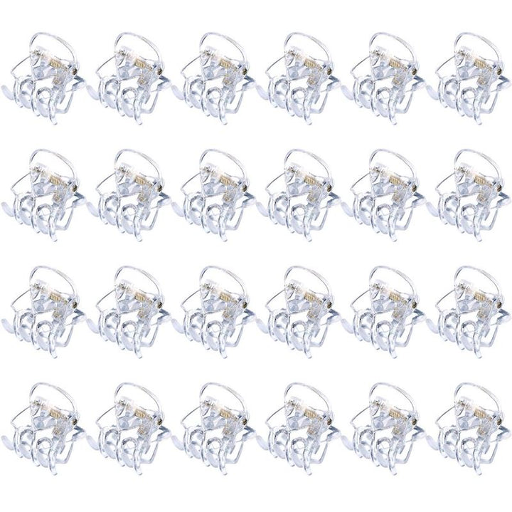 SOHO Lucca Mini Hair Claws - Transparent - Hair Accessories