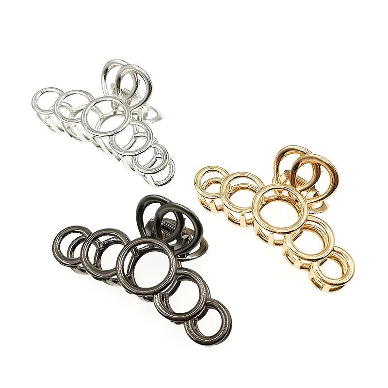 SOHO Metal Hair Claw - Black - Hair Accessories
