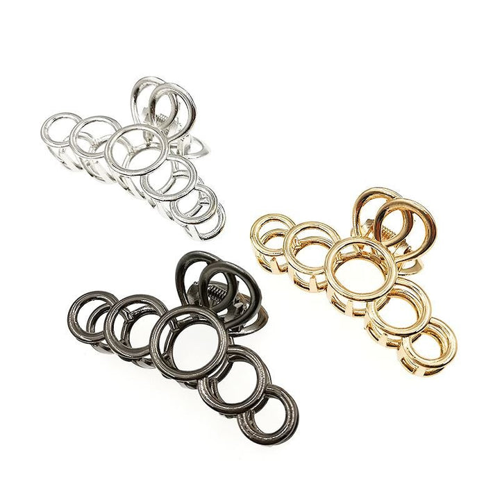 SOHO Metal Hair Claw - Black - Hair Accessories