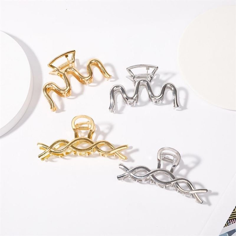 SOHO Ormi Hair Claw - Silver - Hair Accessories