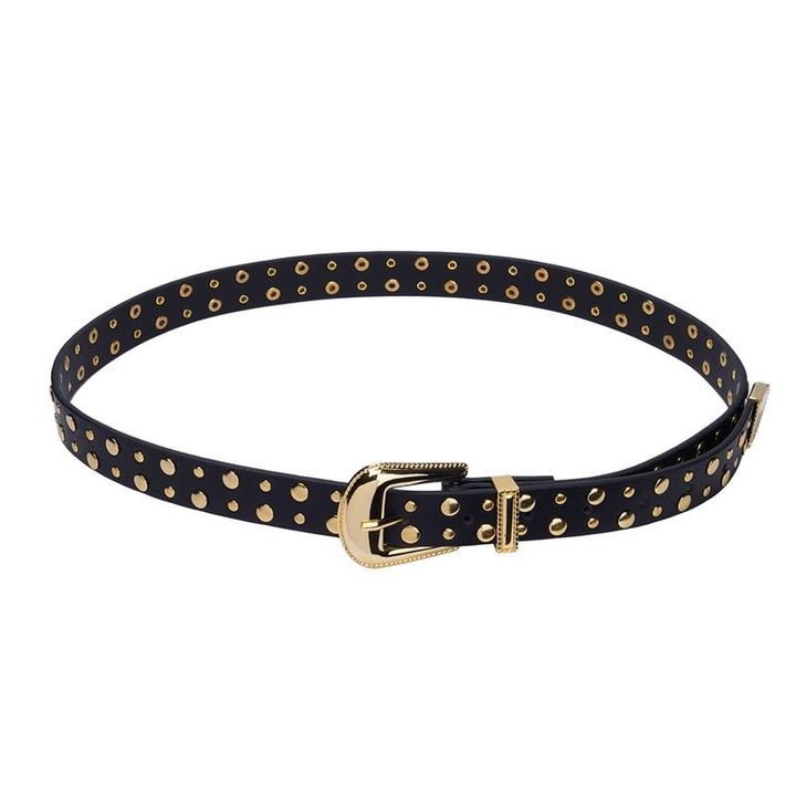 SOHO Rock Belt - Black/Gold - Fashiongirl