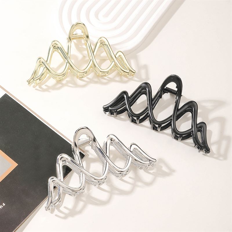 SOHO Ziv Hair Claw - Gold - Hair Accessories