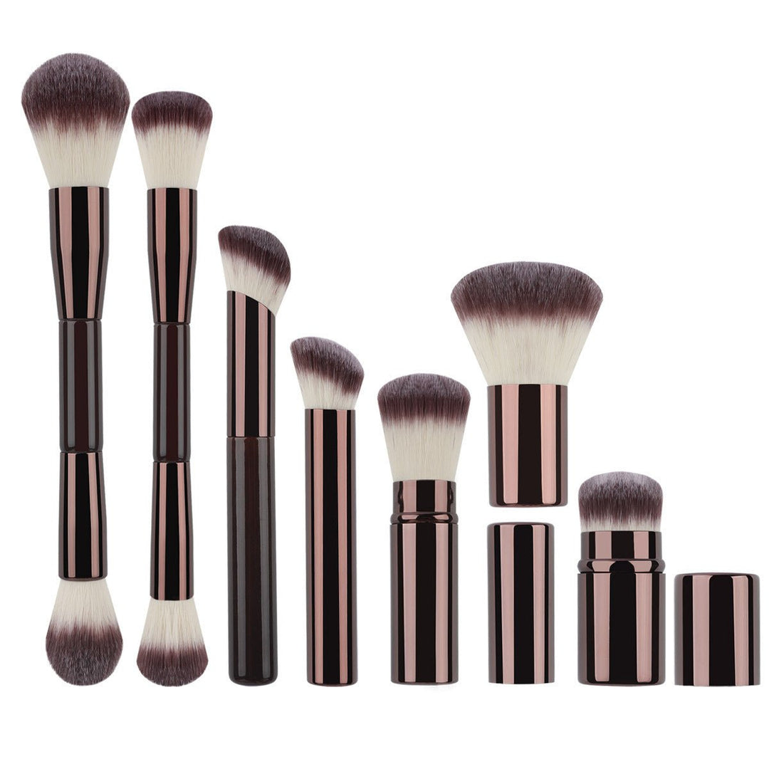 Technique PRO Dark Mocha Makeup Brush Set - 9 makeup brushes - Fashiongirl