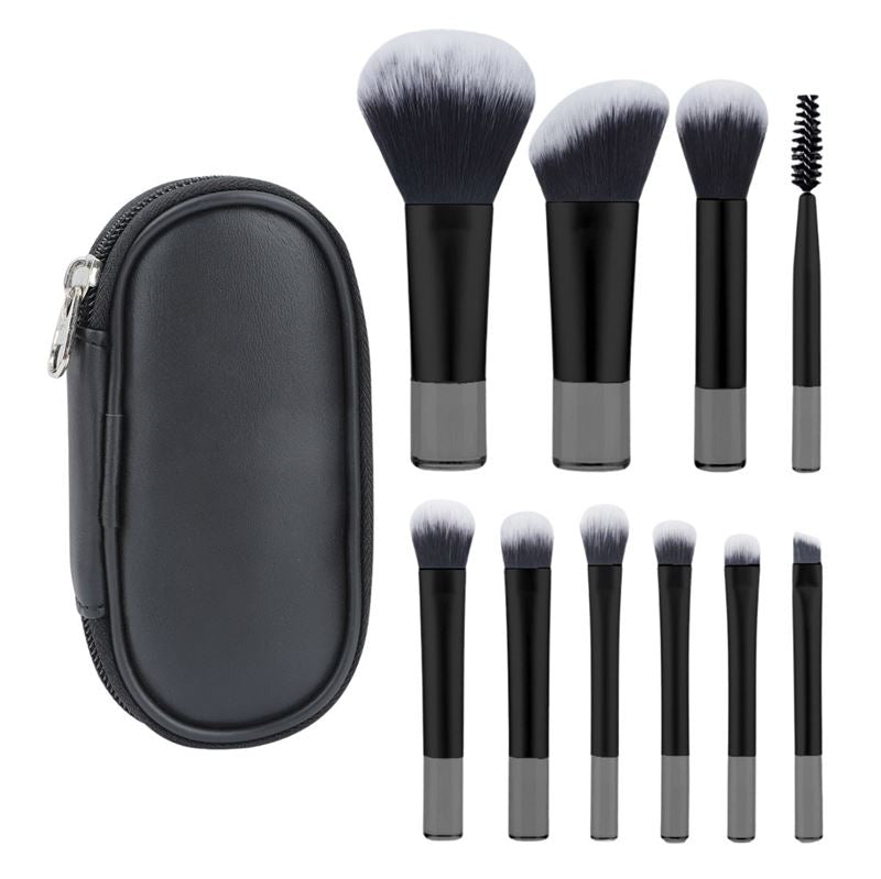 Technique PRO Petite Glow Brush Travel Set - Black - Fashiongirl