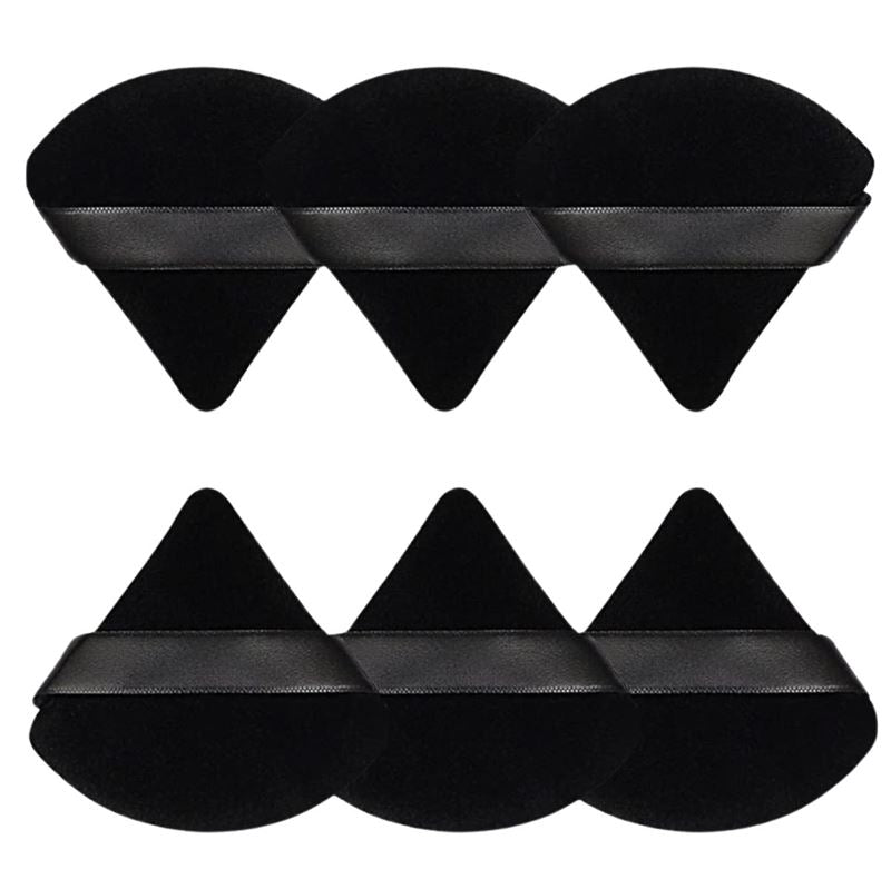Technique Pro Powder Puff Brush - Black Triangle - 6 pcs - 