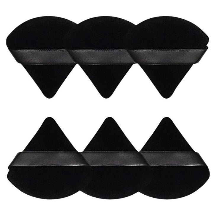 Technique Pro Powder Puff Brush - Black Triangle - 6 pcs - 