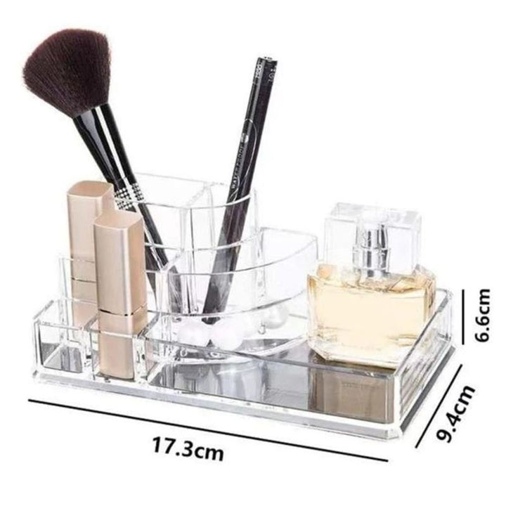 UNIQ Acrylic Make up organiser 8 compartments - ctn 07 - Organiser