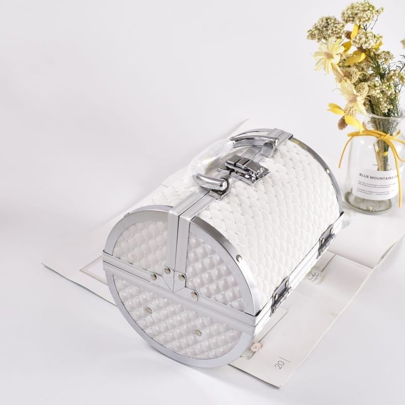 UNIQ Beauty Box / Aluminium jewellery box, white - Jewelry Box