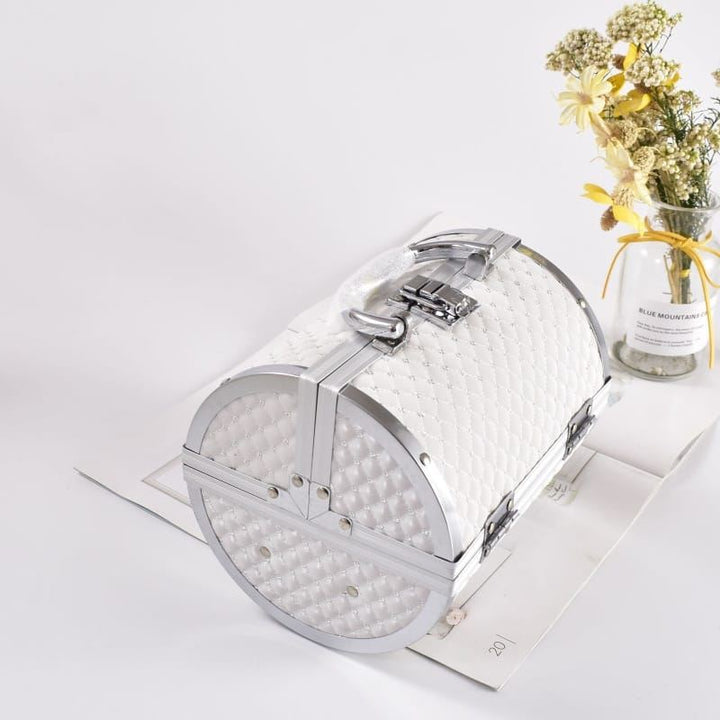 UNIQ Beauty Box / Aluminium jewellery box, white - Jewelry Box
