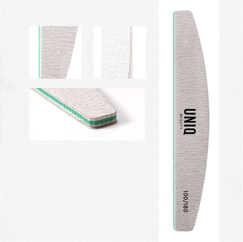 UNIQ Multi - Grit Half - Moon Nail Files and Buffer Kit - | Fashiongirl