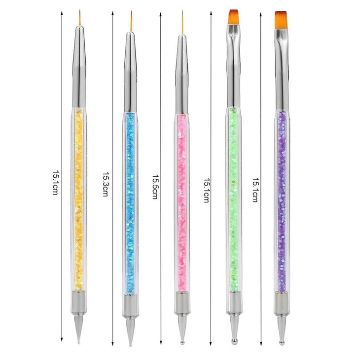 UNIQ Nail Art &amp; Dotting Brushes / Nail brushes and dotting tools - | Fashiongirl